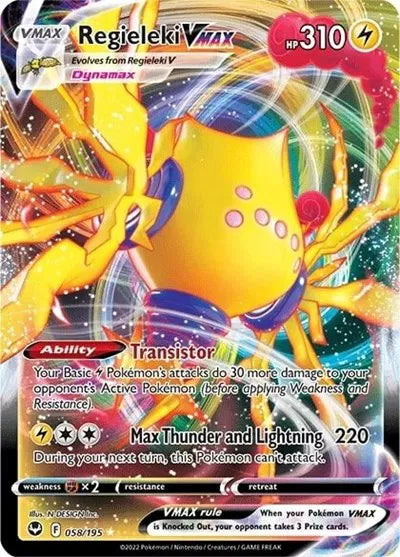 058/195 Regieleki VMAX - Silver Tempest