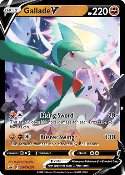 SWSH258 Gallade V - SWSH Black Star Promo