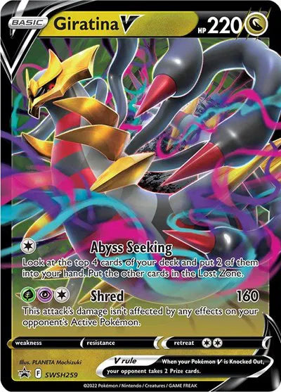 SWSH259 Giratina V - SWSH Black Star Promo