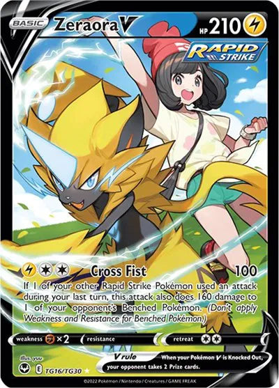 TG16/TG30 Zeraora V - Silver Tempest