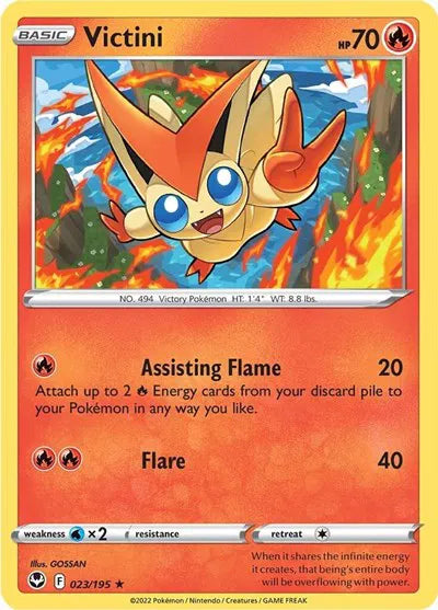 023/195 Victini Reverse Holo