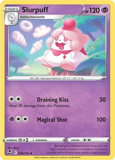 084/195 Slurpuff Reverse Holo - Silver Tempest