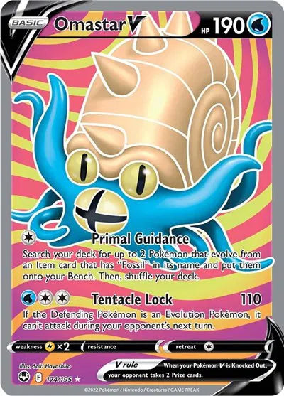 174/195 Omastar V - Silver Tempest