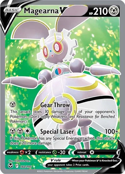 182/195 Magearna V - Silver Tempest