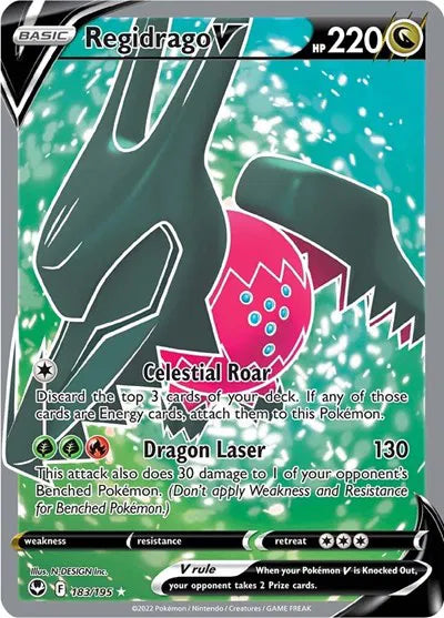 183/195 Regidrago V - Silver Tempest