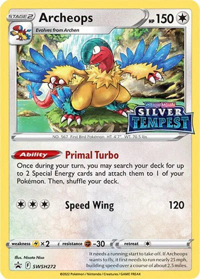 SWSH272 Archeops - SWSH Black Star Promo