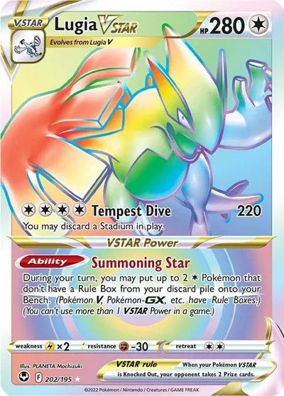 202/195 Lugia VStar - Silver Tempest