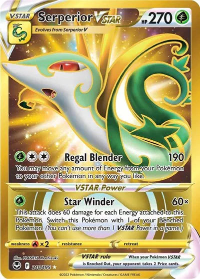 210/195 Serperior VSTAR - Silver Tempest