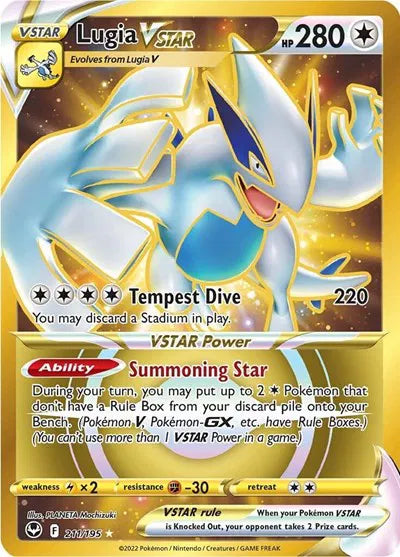 211/195 Lugia VStar - Silver Tempest