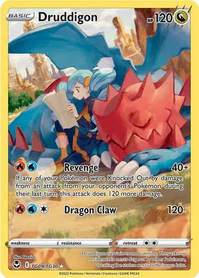 TG09/TG30 Druddigon - Silver Tempest