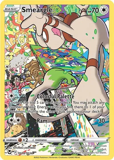 TG10/TG30 Smeargle - Silver Tempest