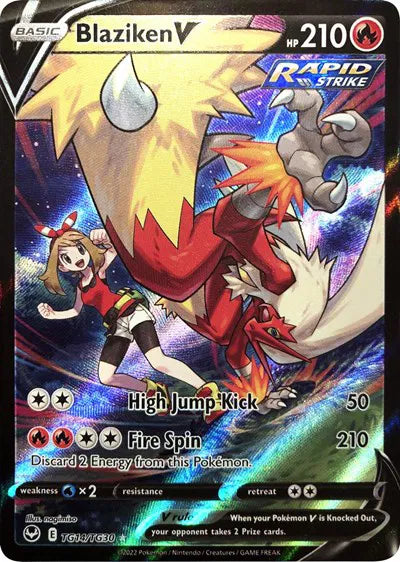 TG14/TG30 Blaziken V - Silver Tempest