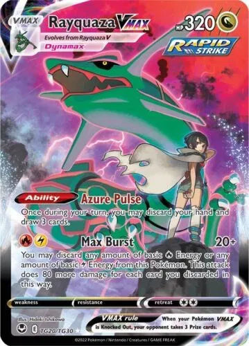 TG20/TG30 Rayquaza VMAX - Silver Tempest