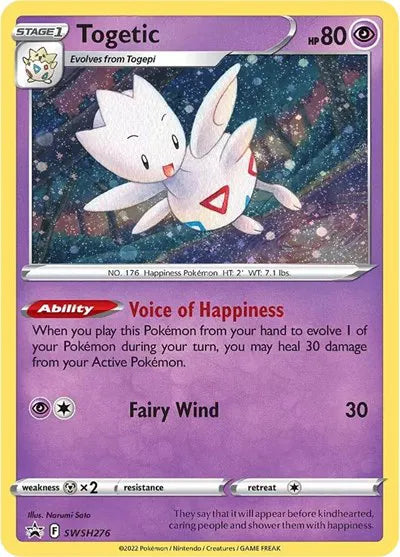 SWSH276 Togetic - SWSH Black Star Promo