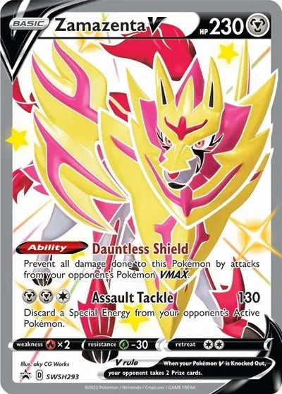 SWSH293 Zamazenta V - SWSH Black Star Promo