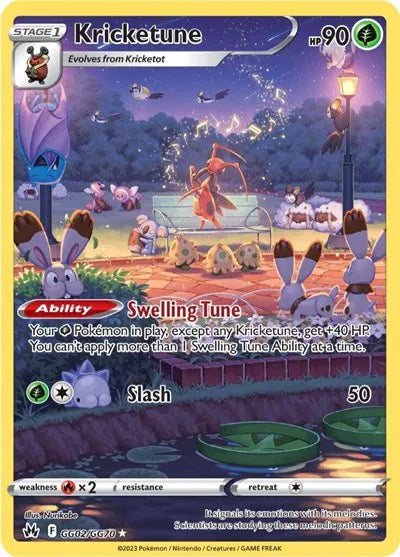 GG02/GG70 Kricketune - Crown Zenith