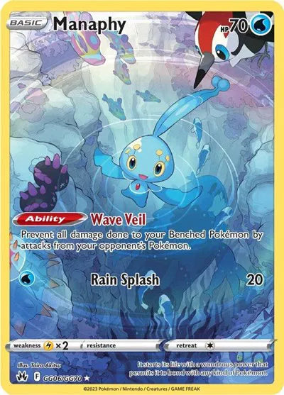 GG06/GG70 Manaphy - Crown Zenith
