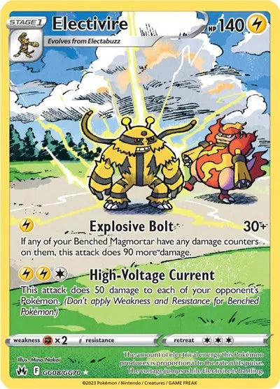 GG08/GG70 Electivire - Crown Zenith