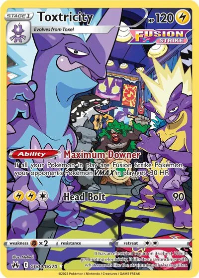 GG09/GG70 Toxtricity - Crown Zenith