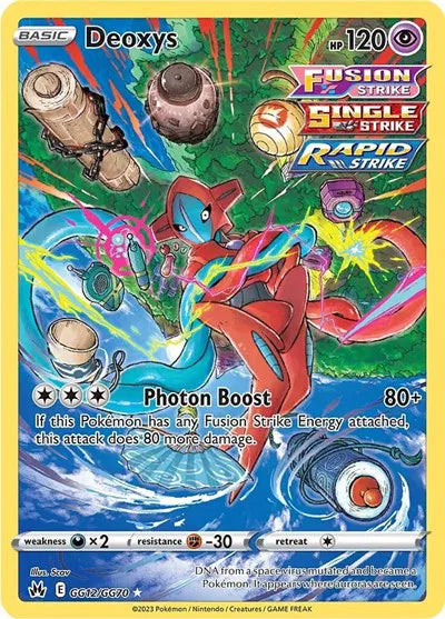 GG12/GG70 Deoxys - Crown Zenith