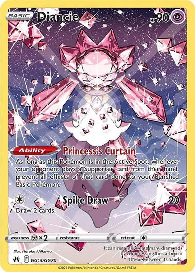 GG13/GG70 Diancie - Crown Zenith