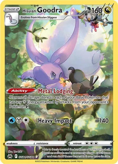 GG21/GG70 Hisuian Goodra - Crown Zenith