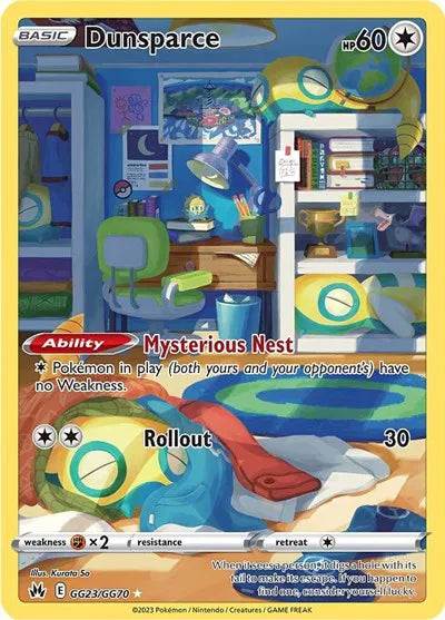 GG23/GG70 Dunsparce - Crown Zenith