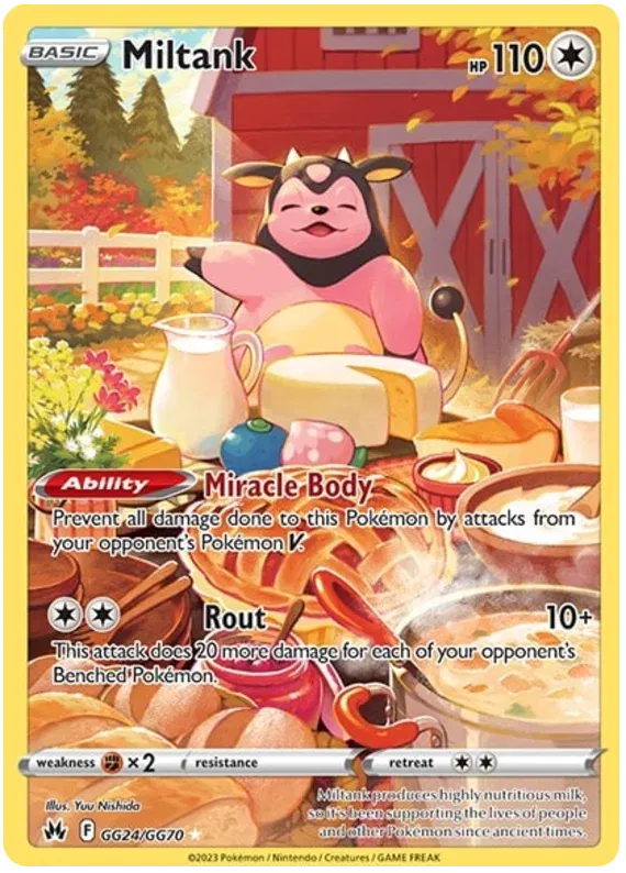 GG24/GG70 Miltank - Crown Zenith