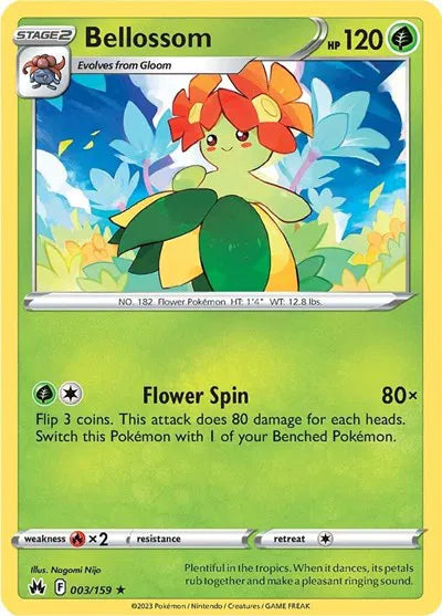 003/159 Bellossom Reverse Holo