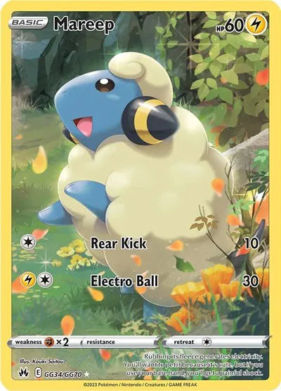 GG34/GG70 Mareep - Crown Zenith