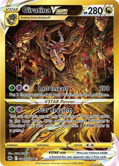 GG69/GG70 Giratina VStar - Crown Zenith