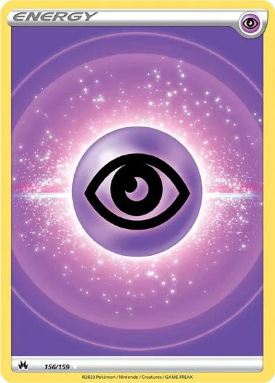 156/159 Psychic Energy Holo - Crown Zenith
