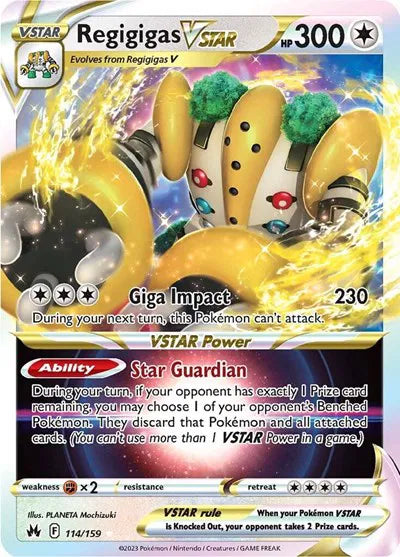 114/159 Gegigigas VStar - Crown Zenith