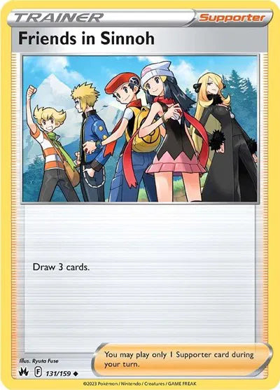 131/159 Friends in Sinnoh Reverse Holo - Crown Zenith