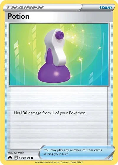 139/159 Potion Reverse Holo - Crown Zenith