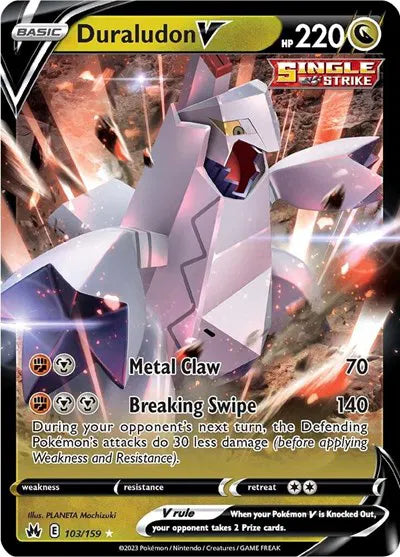 103/159 Duraludon V - Crown Zenith