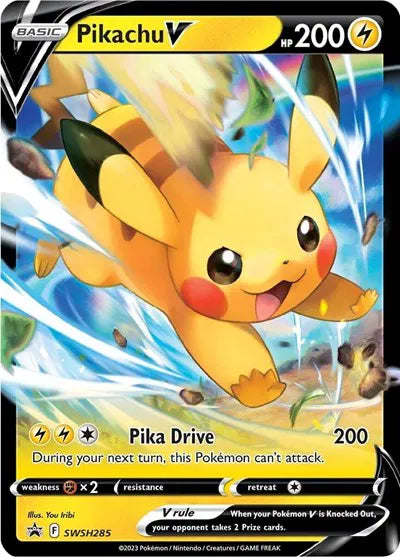SWSH285 Pikachu V - SWSH Black Star Promo