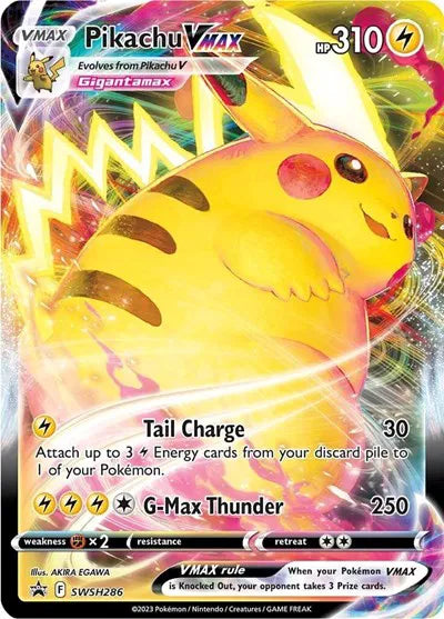 SWSH286 Pikachu VMAX - SWSH Black Star Promo