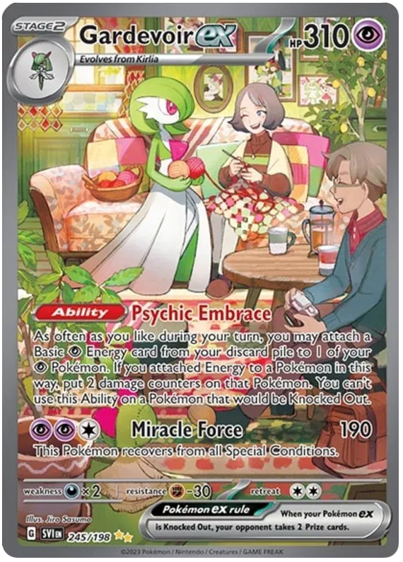 245/198 Gardevoir EX - Scarlet & Violet Base Set