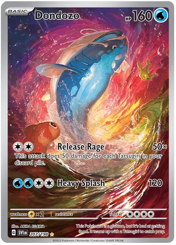 207/198 Dondozo - Scarlet & Violet Base Set