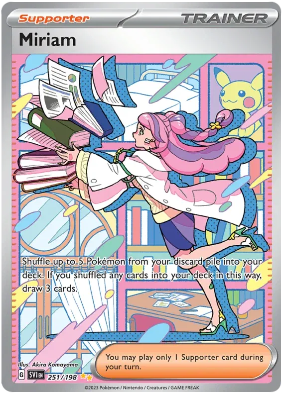 251/198 Miriam - Scarlet & Violet Base Set