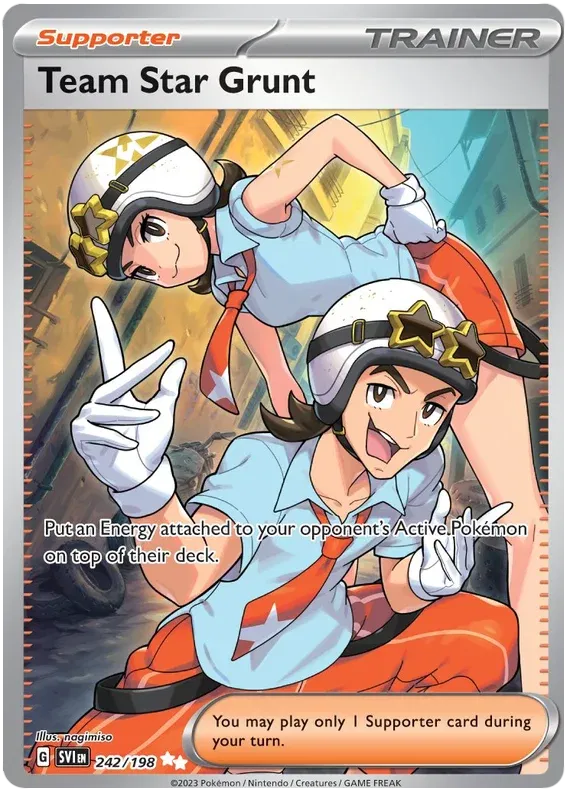 242/198 Team Star Grunt - Scarlet & Violet Base Set