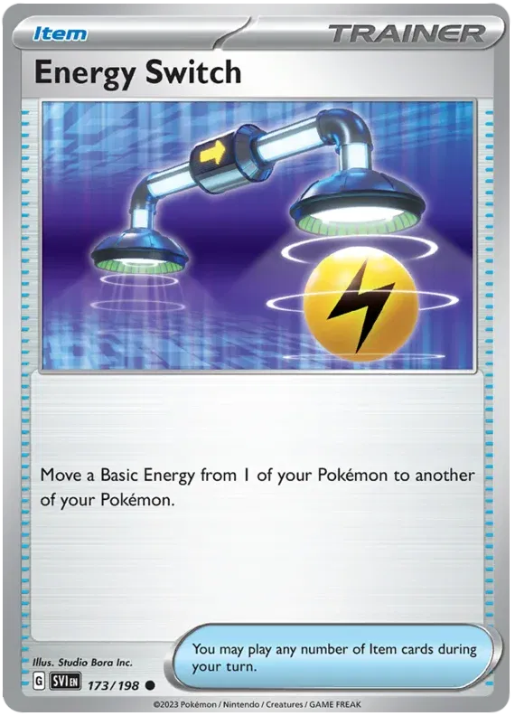 173/198 Energy Switch Reverse Holo - Scarlet & Violet Base Set