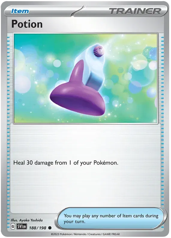 188/198 Potion Reverse Holo - Scarlet & Violet Base Set