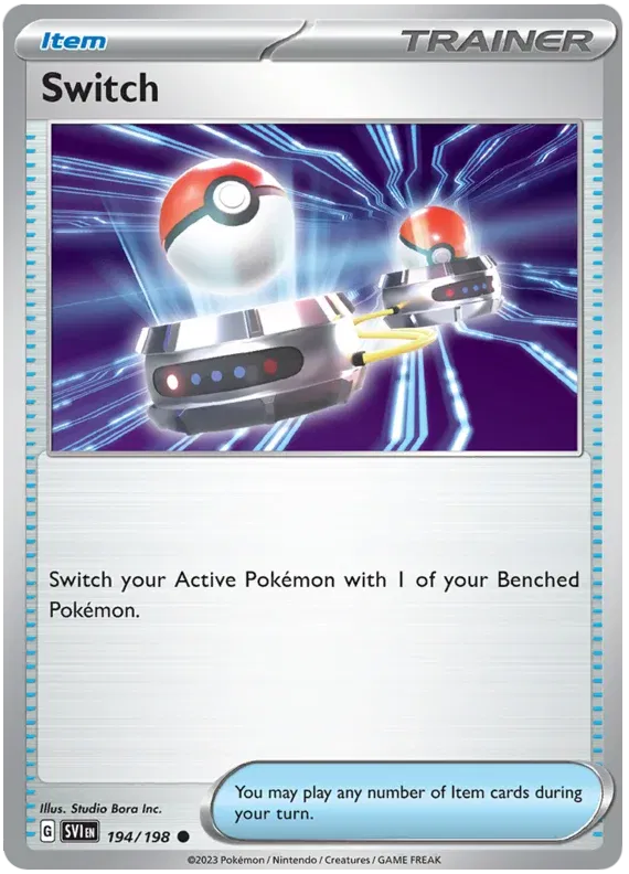 194/198 Switch Reverse Holo - Scarlet & Violet Base Set