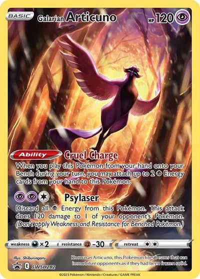 SWSH282 Galarian Articuno - SWSH Black Star Promo