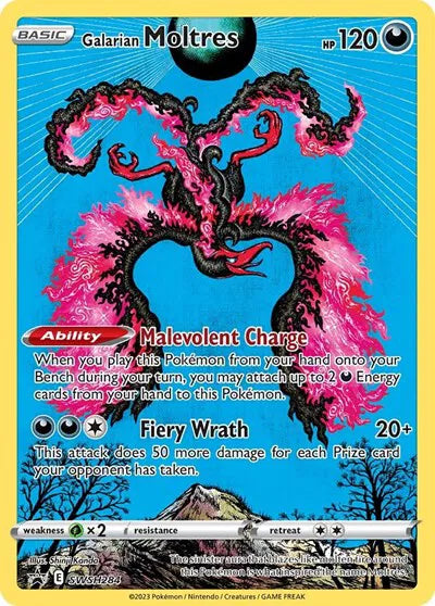 SWSH284 Galarian Moltres - SWSH Black Star Promo