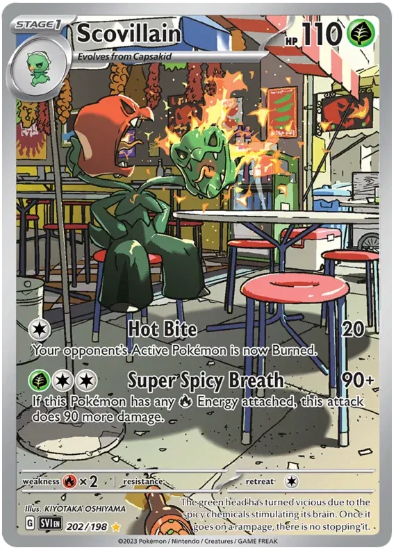 202/198 Scovillain - Scarlet & Violet Base Set