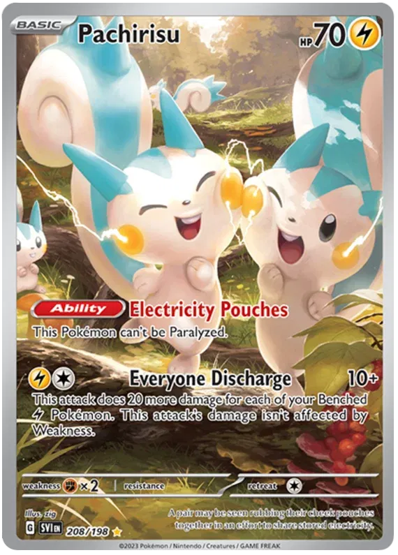 208/198 Pachirisu - Scarlet & Violet Base Set