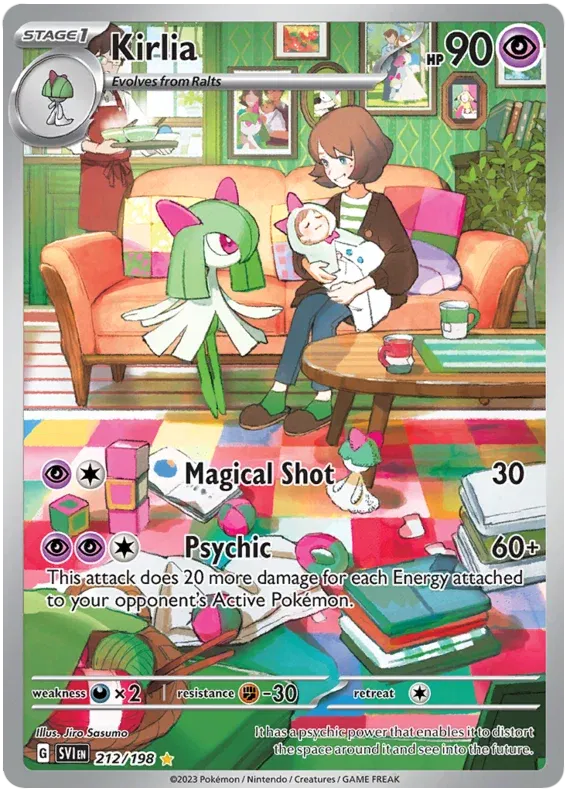 212/198 Kirlia - Scarlet & Violet Base Set